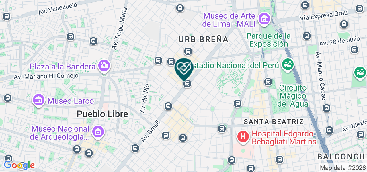 Mapa de Curasalud