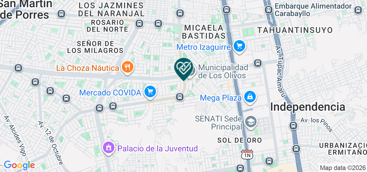 Mapa de Odontolian