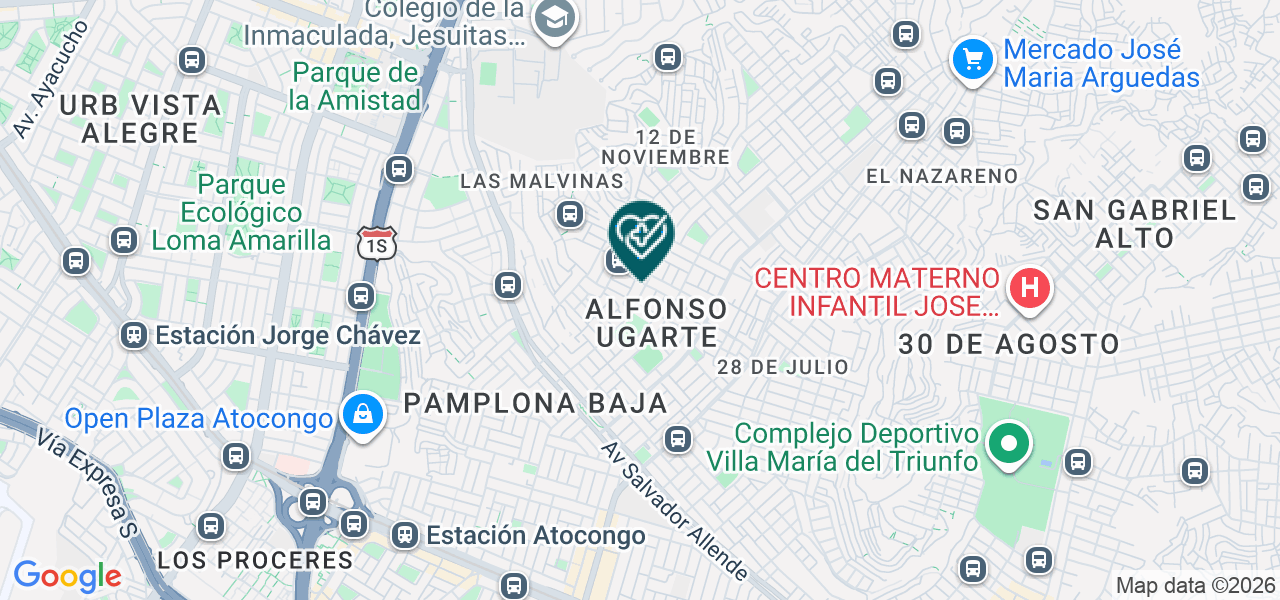 Mapa de Jg Consultorio Médico