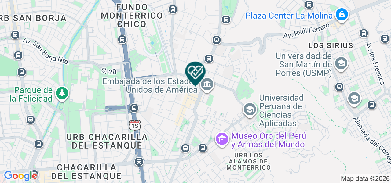 Mapa de Innova Smiles Design