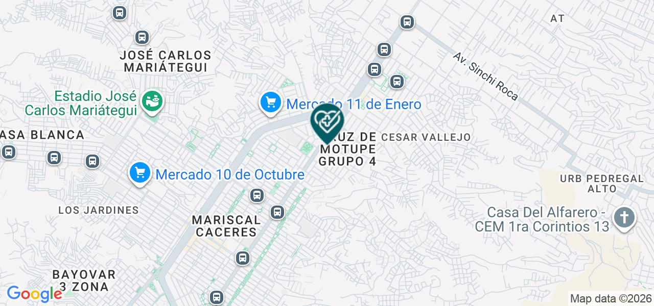 Mapa de Consultorio Psicologico Integral Vitaliza