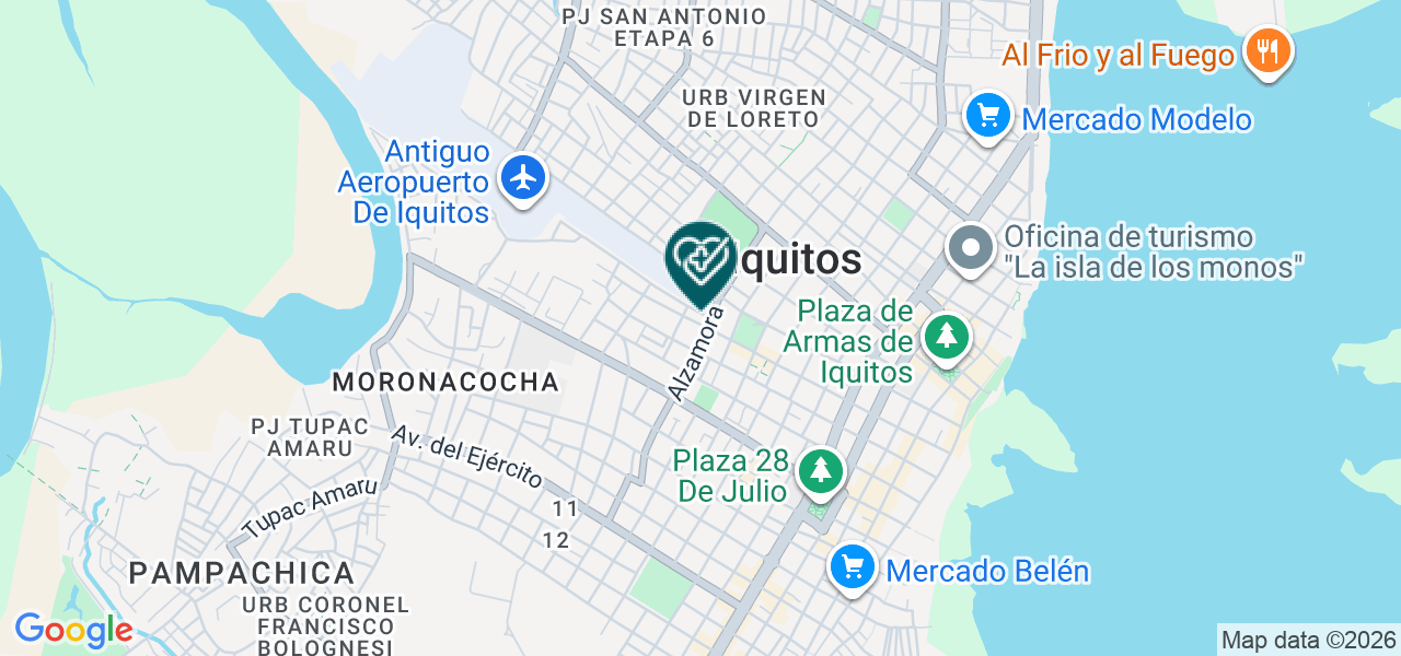 Mapa de Centro Medico Especializado Jethro E.I.R.L.