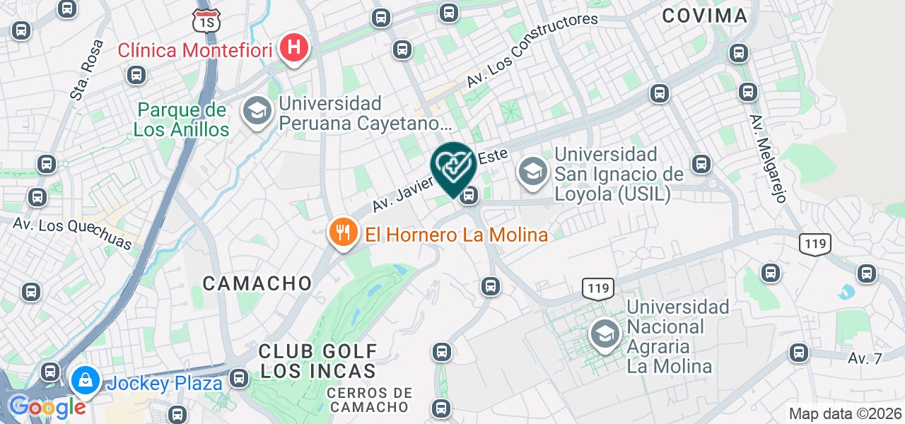 Mapa de Castillo Odontologos