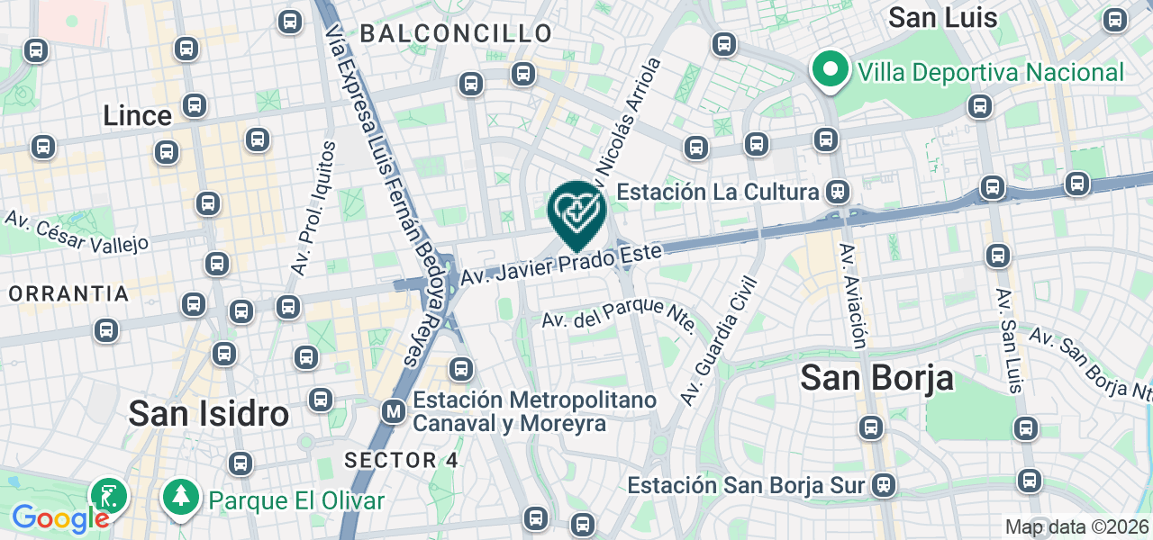Mapa de Drs. Carrillo Inmunoalergia
