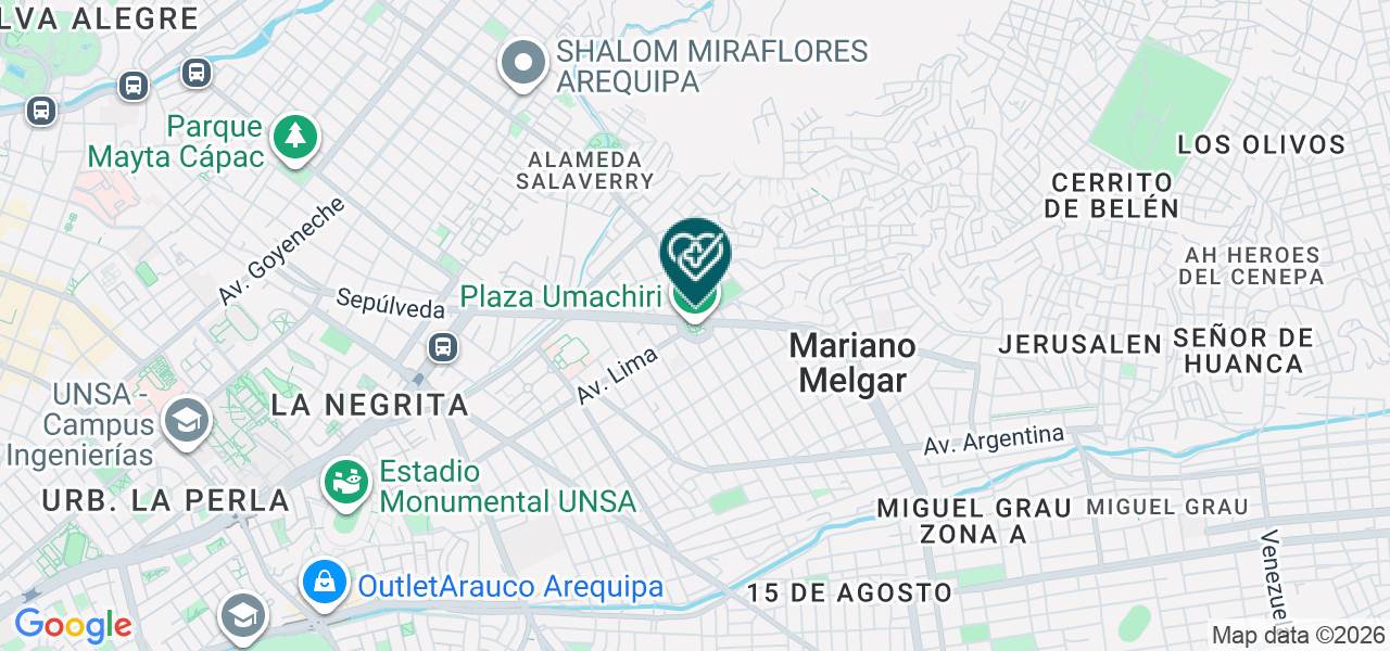 Mapa de Consultorio Medico Nuestra Señora de Guadalupe