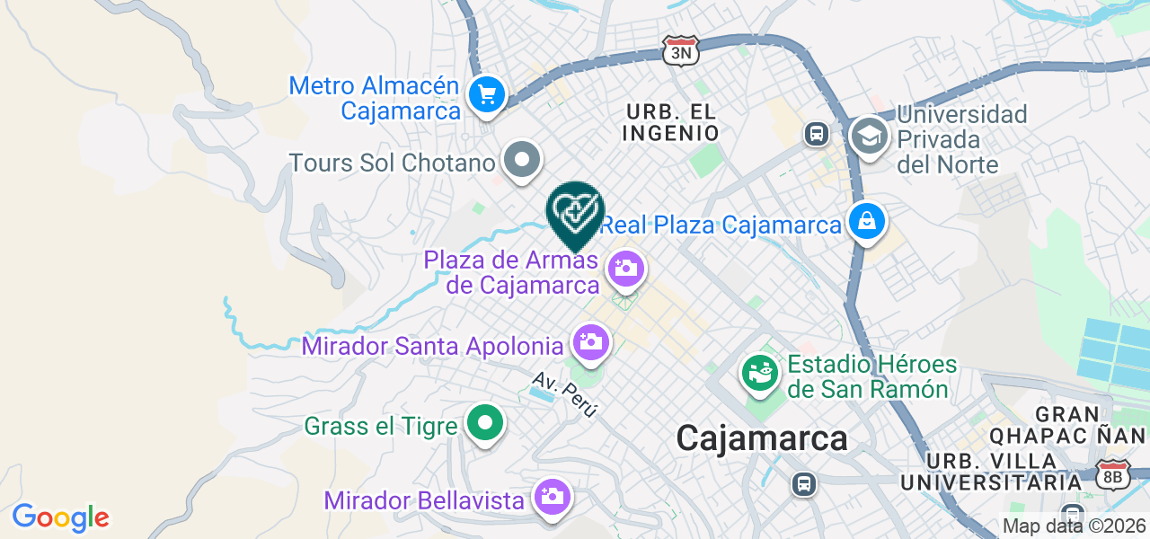 Mapa de Medicall Center S.A.C