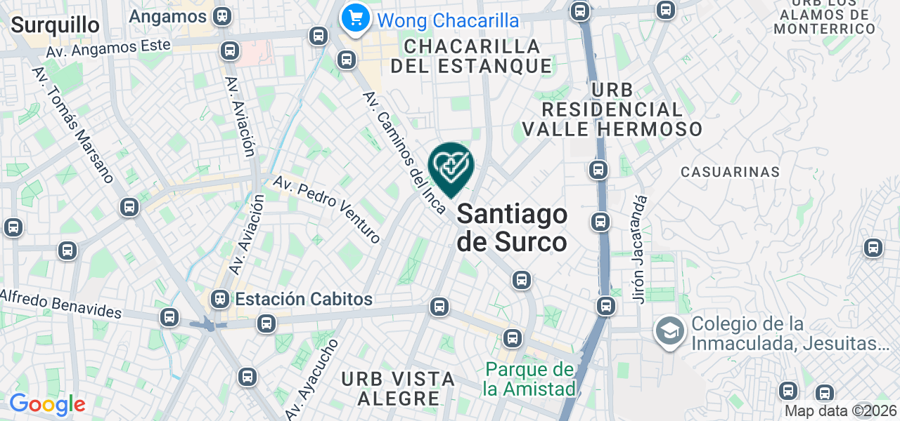 Mapa de Cimdolor Peru