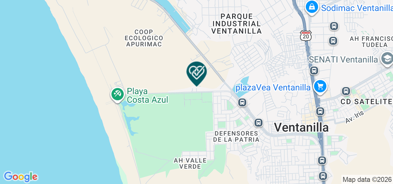 Mapa de Consultorio Wasident