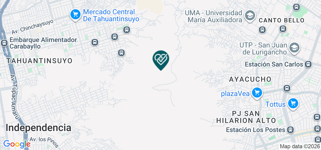 Mapa de Dermalaser