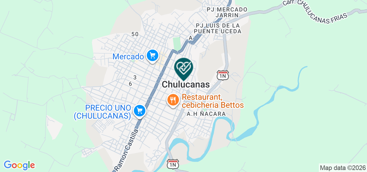 Mapa de Consultorio Medico "las Mercedes
