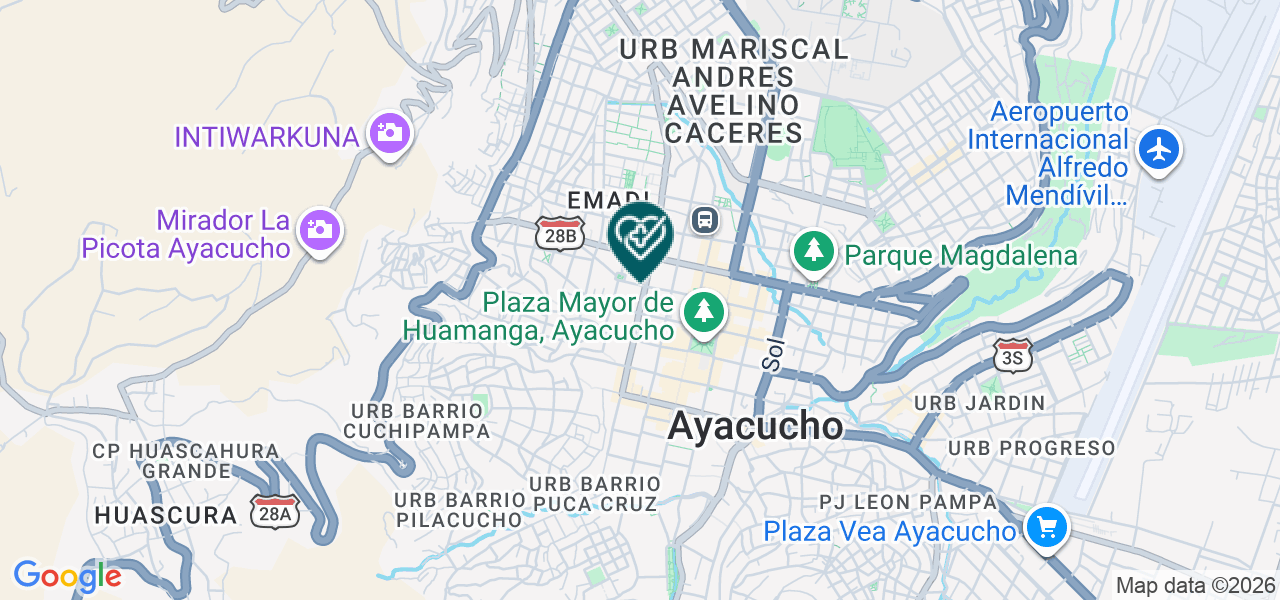 Mapa de Consultorio Dental Moreyra