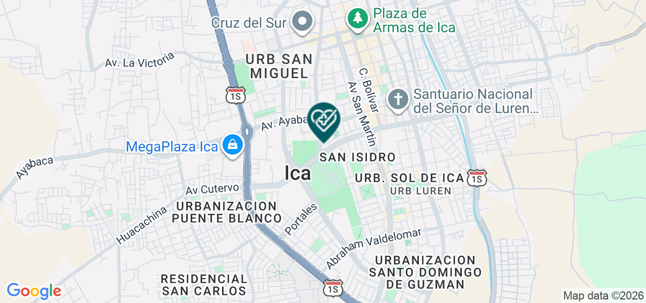 Mapa de Icamedic S.A.C