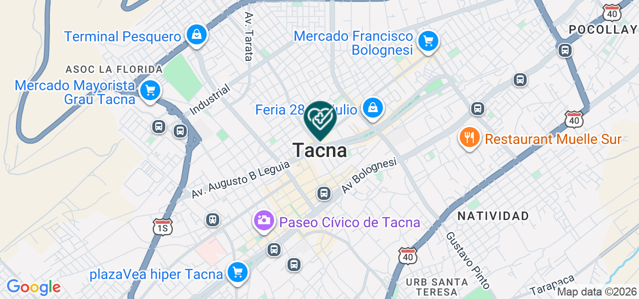 Mapa de Dr. Victor Carrillo Cirugia Plastica, Estetica y Laser