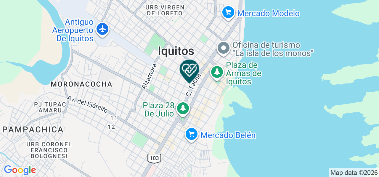 Mapa de Clinica Dental Muelitas