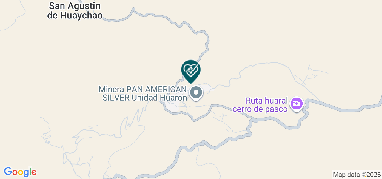 Mapa de Posta Medica - Unidad Huaron