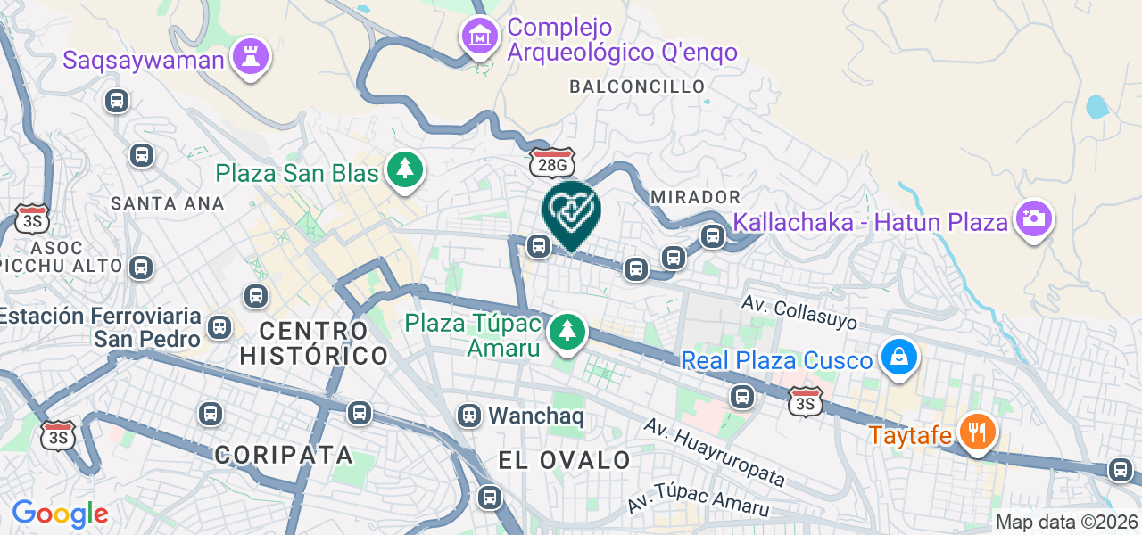 Mapa de Peruvian Dent