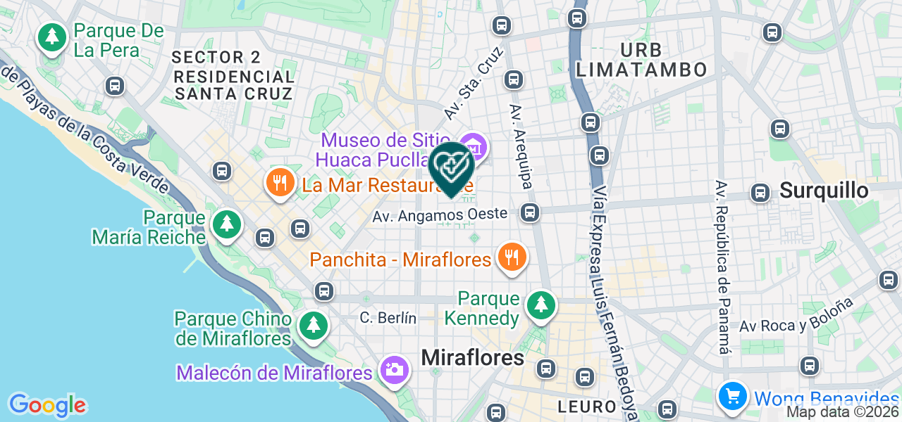 Mapa de Enelya Medicina Estética