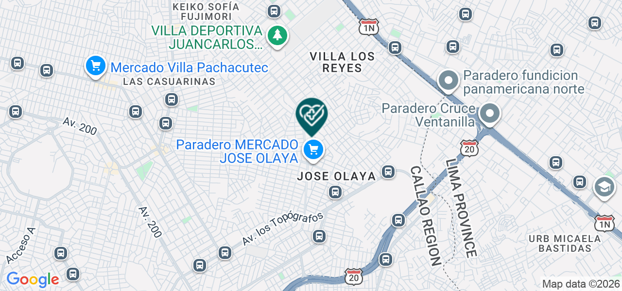 Mapa de Consultorio Obstetrico Femisalud