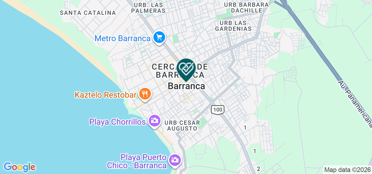 Mapa de Dermocentro la Piel