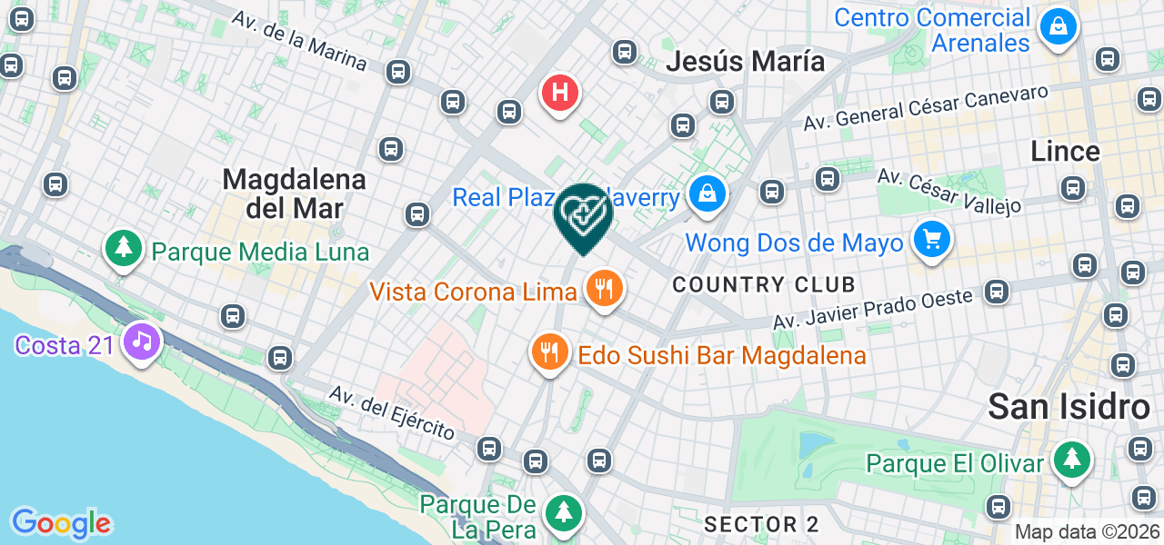 Mapa de Al Dental Clinic