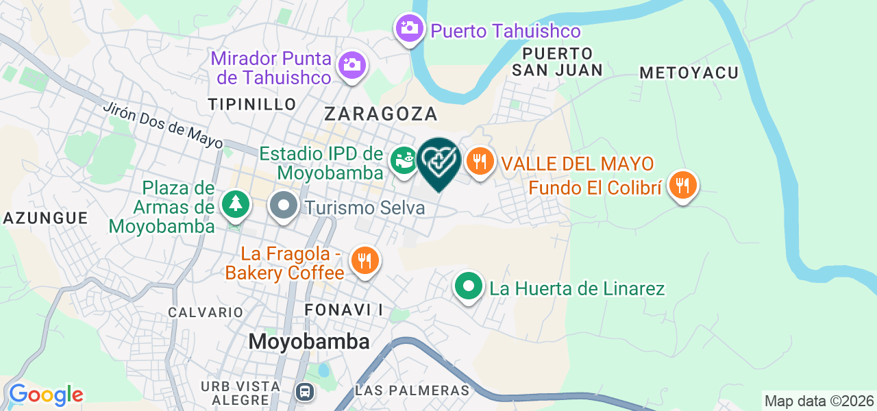 Mapa de Consultorio Odontologico Cora