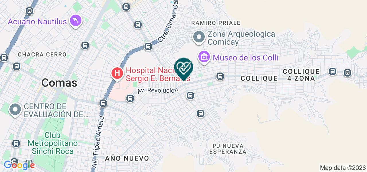 Mapa de Dental Smiling