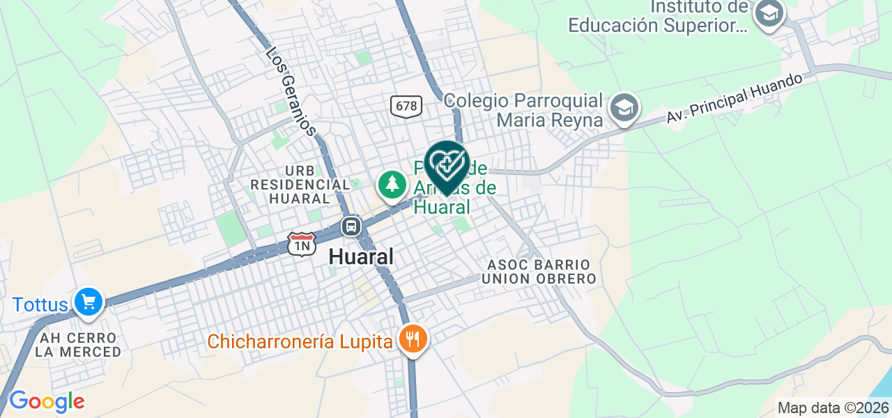 Mapa de Odontoclub