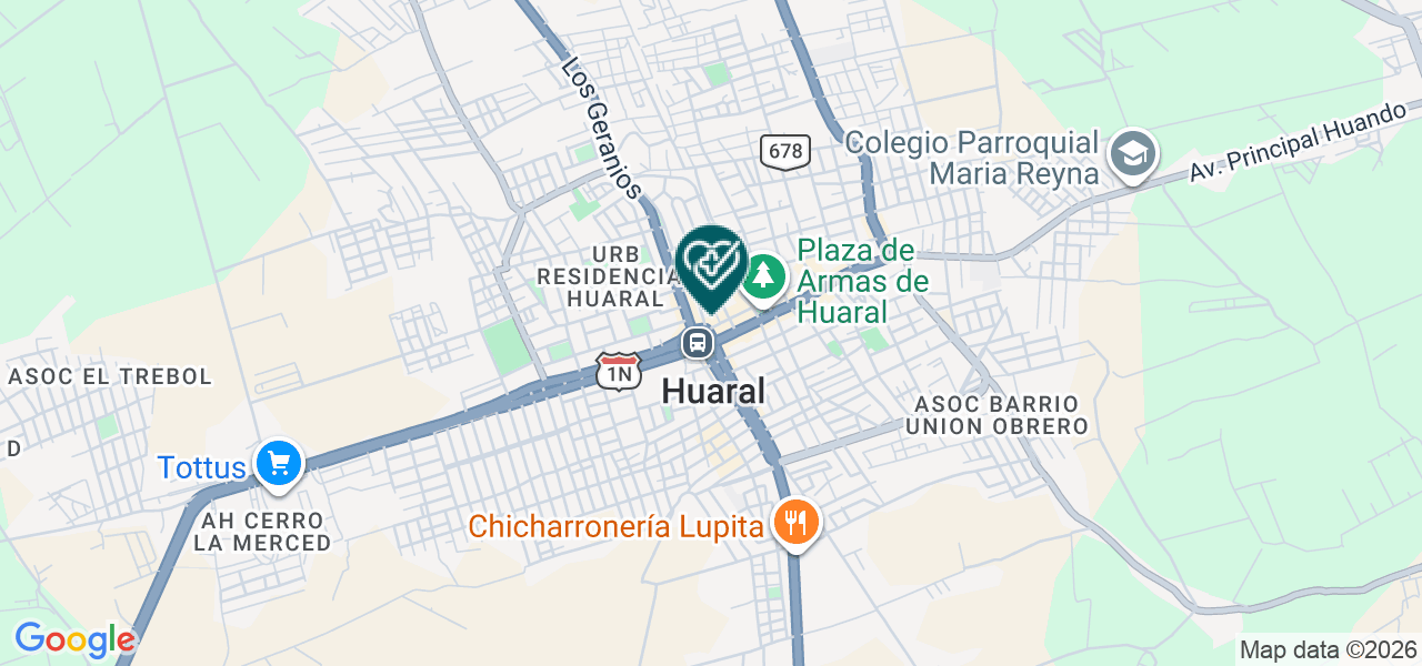 Mapa de Sugident