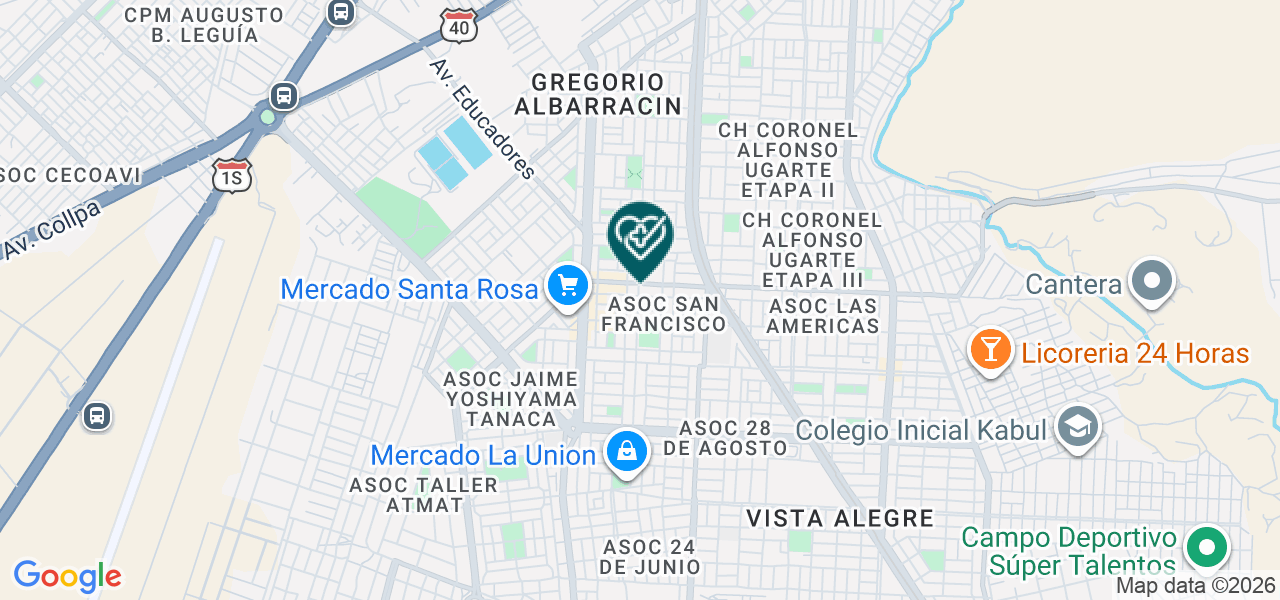 Mapa de Consultorio Medico Ochoa