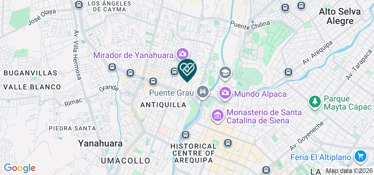 Mapa de Laboratorio Quispicondor -analisis Clinicos