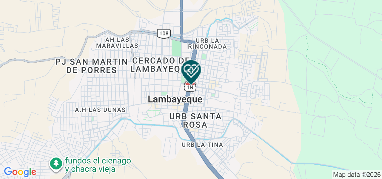Mapa de Consultorio Dental Santamaria