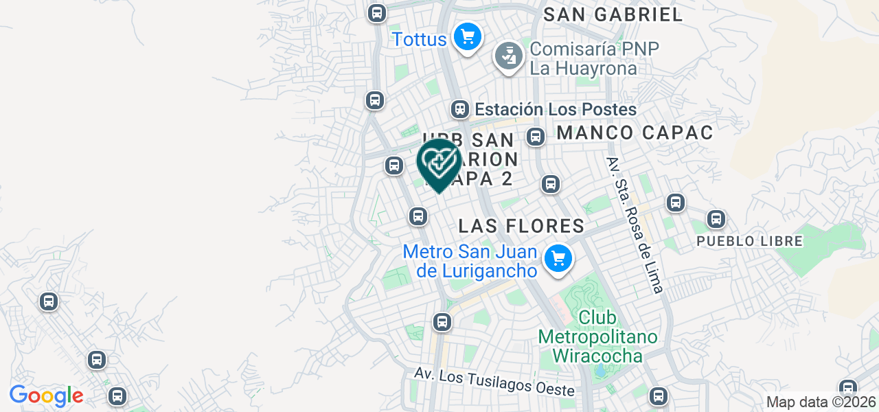 Mapa de Consultorio Psicologico Cultivando Amor