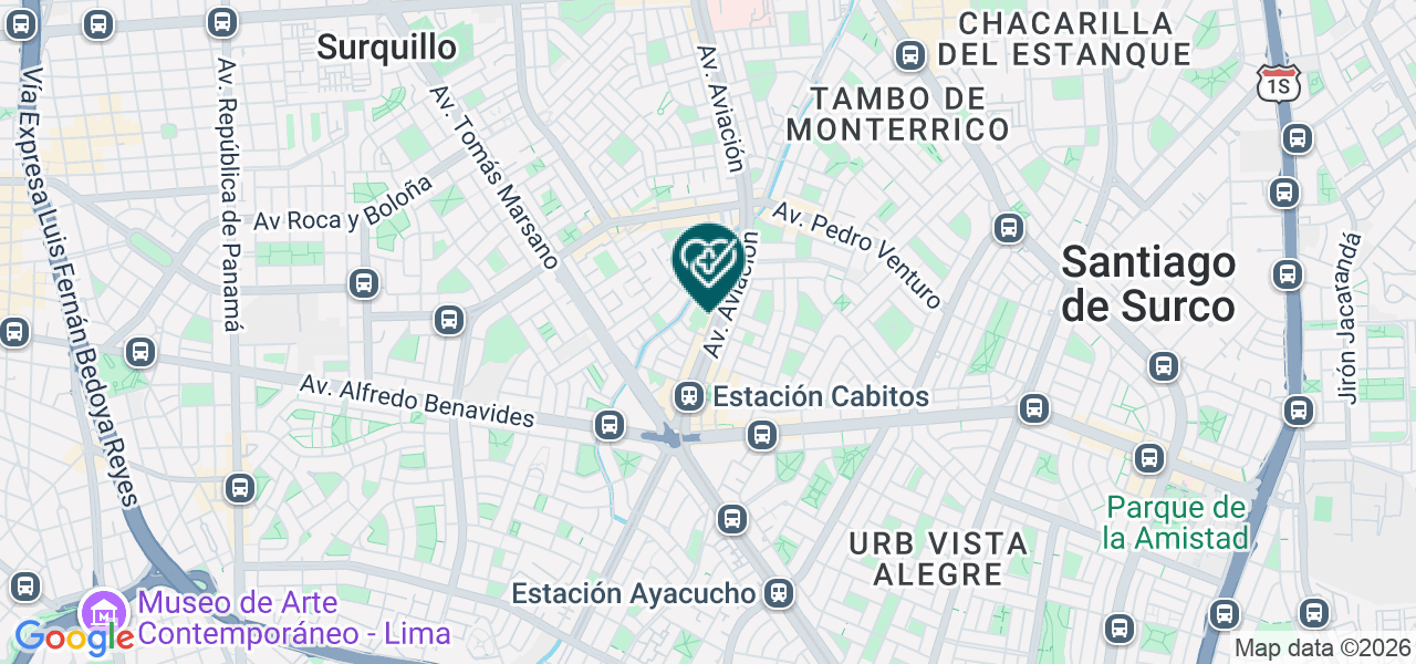 Mapa de Medicos Santa Fe
