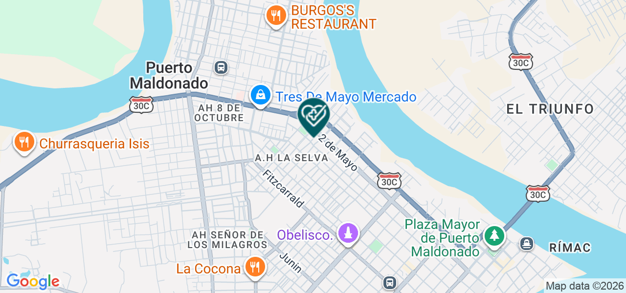 Mapa de Family Vital