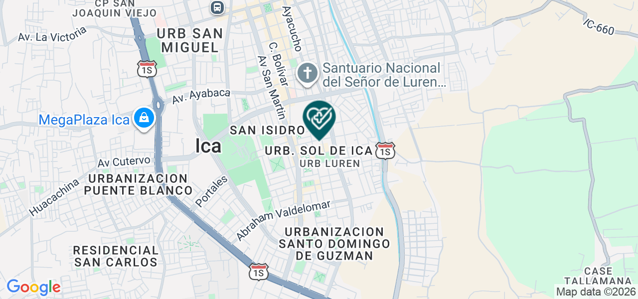 Mapa de Centro Odontologico X Imagenes