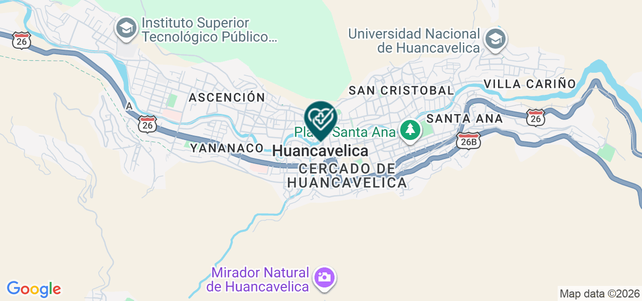 Mapa de Consultorio Odontologico Suri Dent