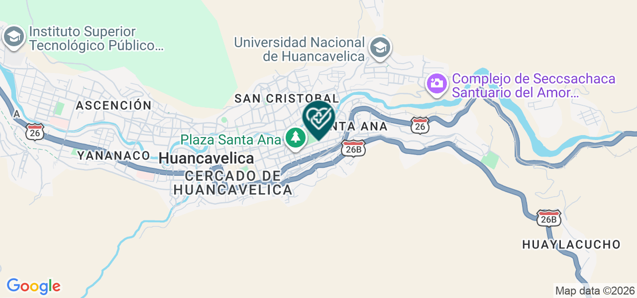 Mapa de Consultorio Dental Excelencia