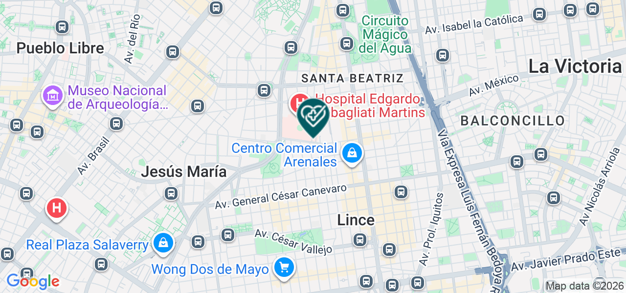 Mapa de Vita&dent