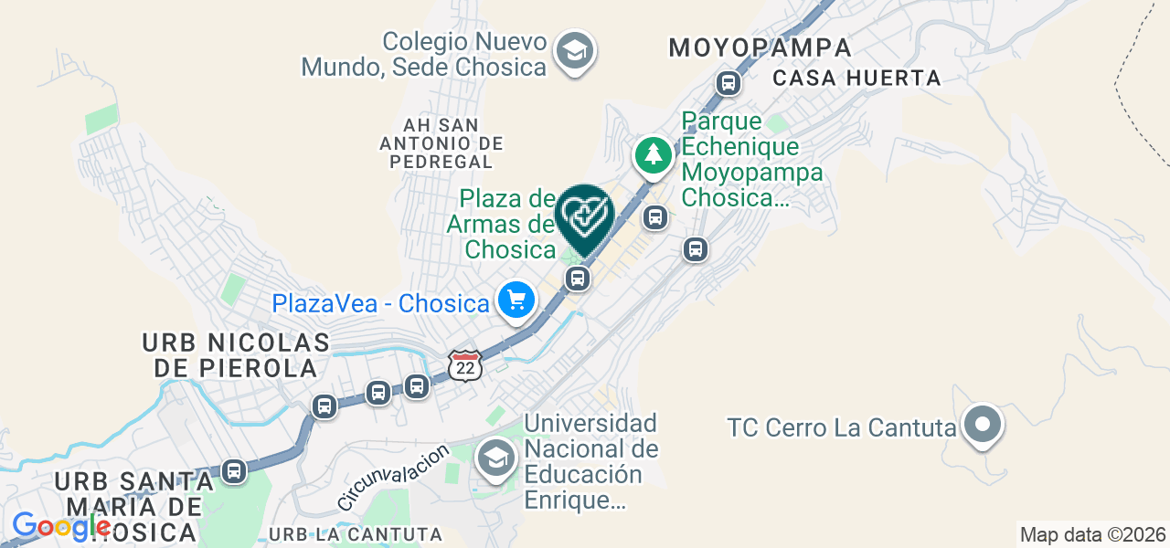 Mapa de Biosante