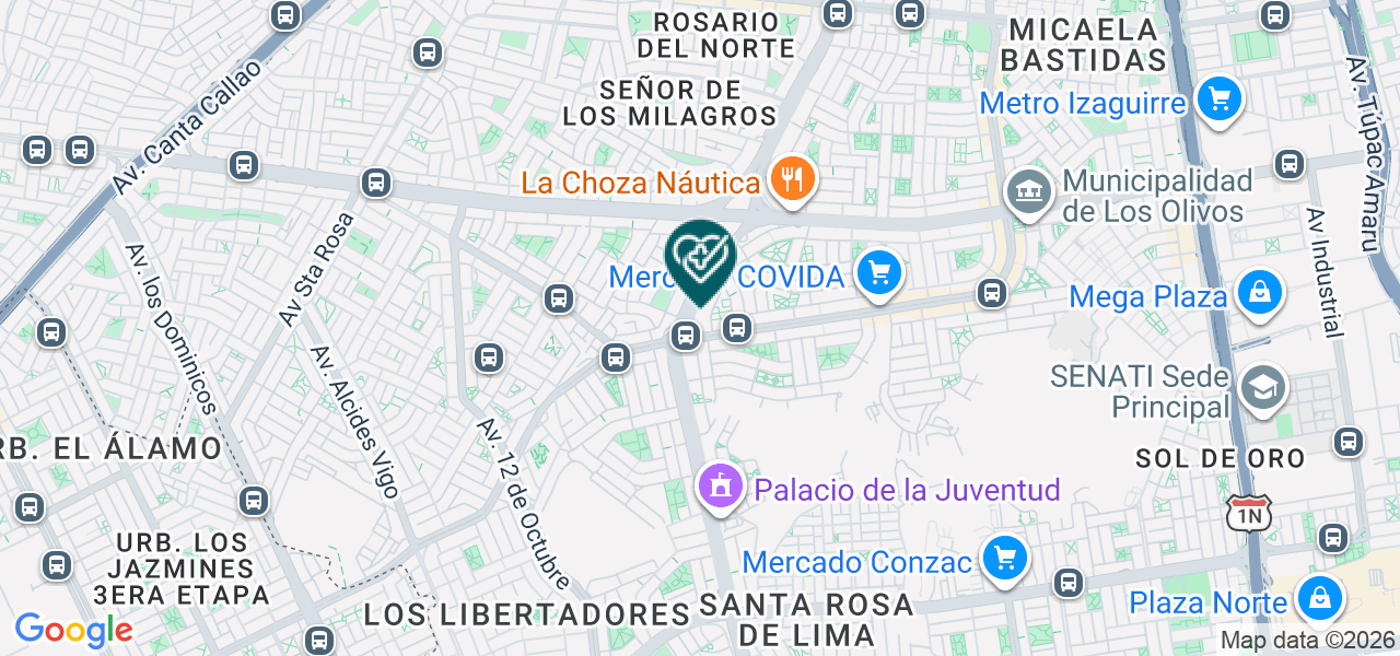 Mapa de Blissdent