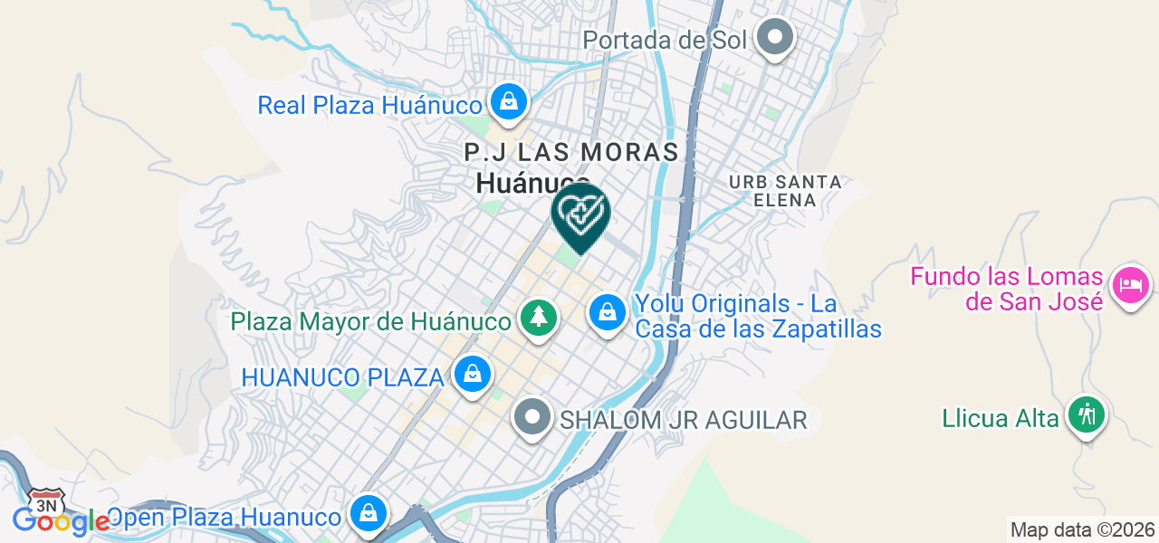 Mapa de Laboratorio de Anatomia Patologica Alepath