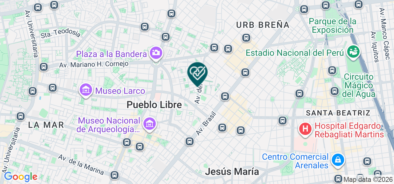Mapa de Consulmedvirgendelcarmen