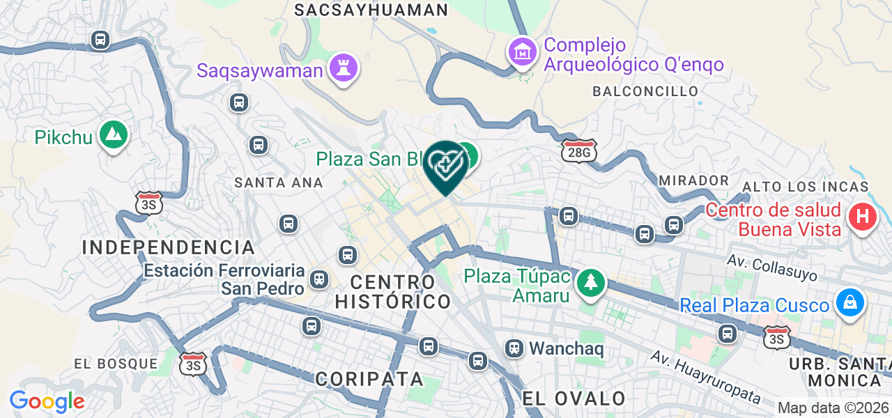 Mapa de Cm Cuba Caribe SAC.