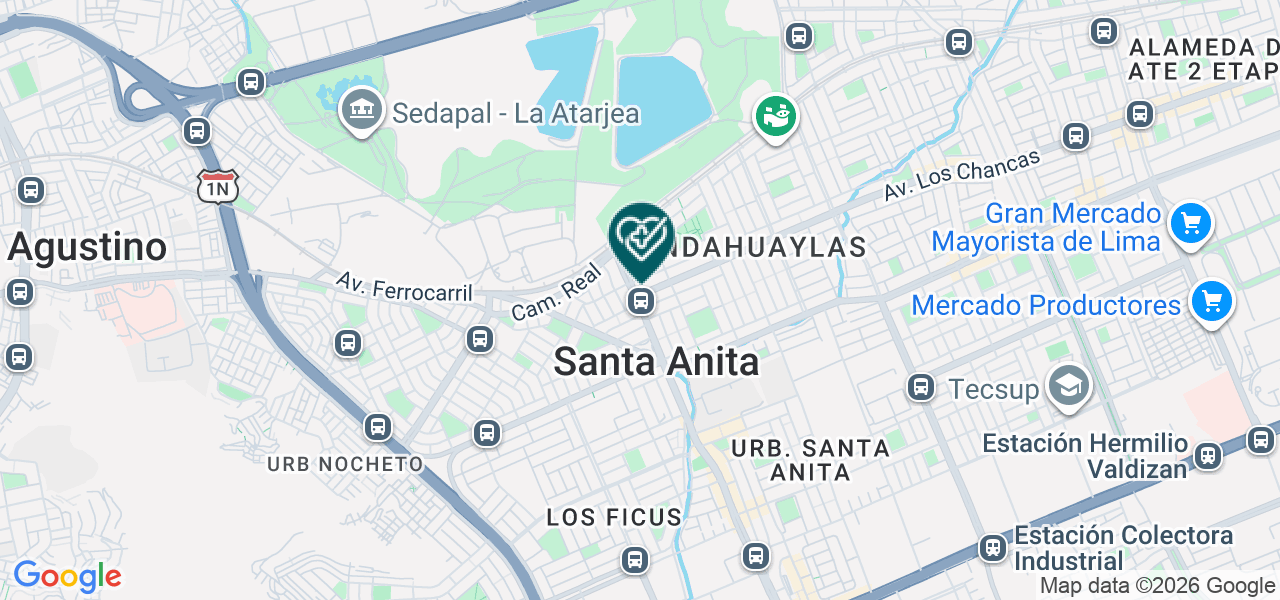 Mapa de Consultorio Dental Impacto Sonrisa