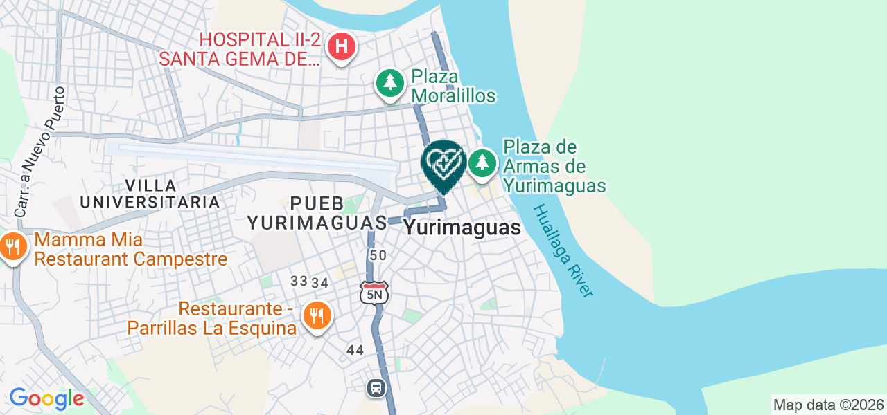 Mapa de Consultorio Medico Dra Rosa Huarsaya