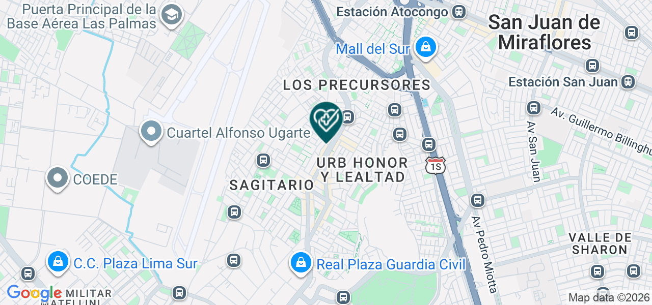 Mapa de Calident