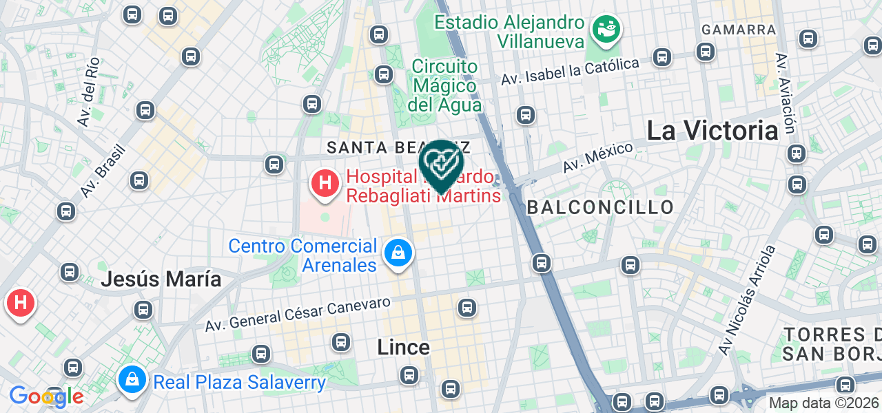 Mapa de Sana Vision