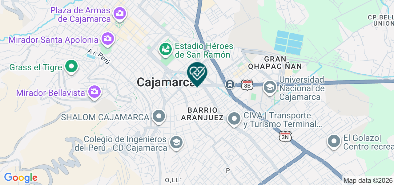 Mapa de Gavil Dent