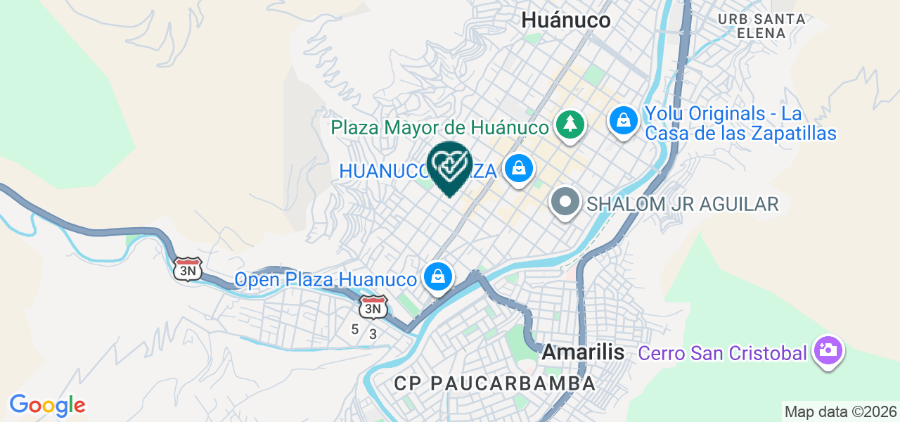 Mapa de Consultorio Odontologico Vitalit