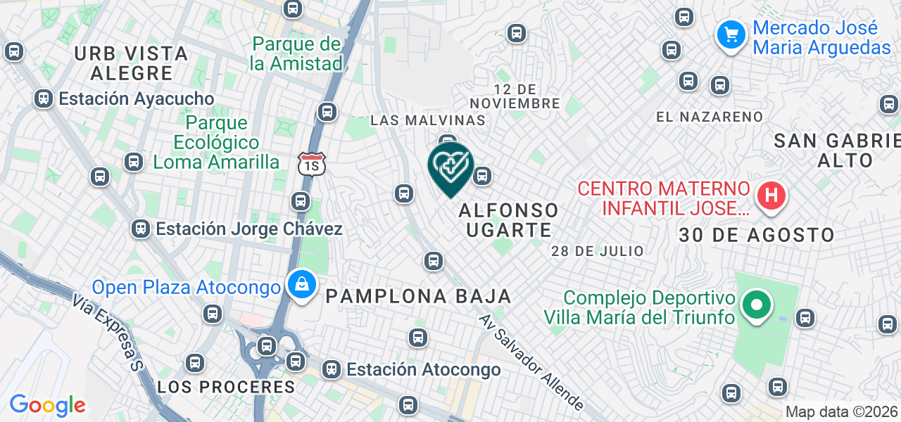 Mapa de Biodental